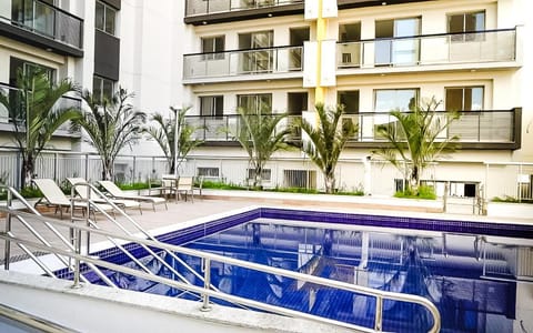 Property building, On site, Pool view, Swimming pool, Swimming pool, Sunset