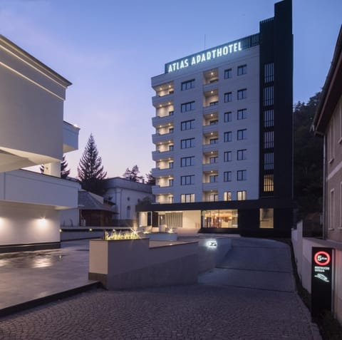 Property building, Sunset