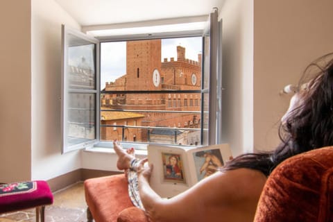 Living room, City view
