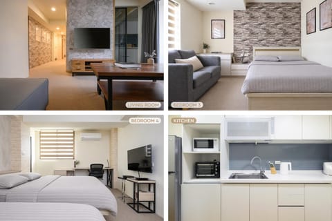 TV and multimedia, Kitchen or kitchenette, Living room, Bedroom, air conditioner