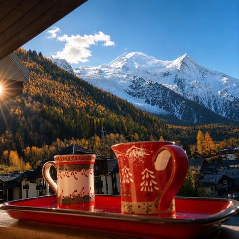 Day, Natural landscape, View (from property/room), Balcony/Terrace, Mountain view, Breakfast