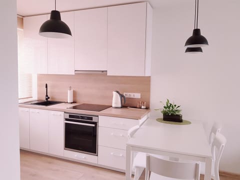 Kitchen or kitchenette, Dining area