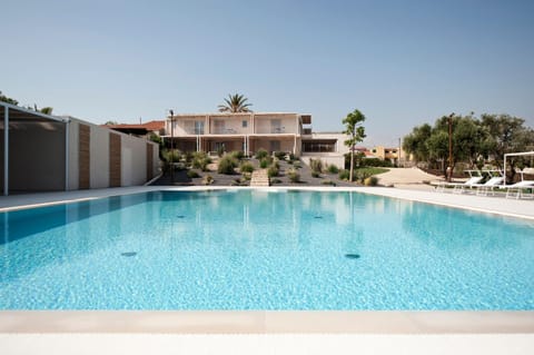 Property building, Facade/entrance, Pool view, Swimming pool