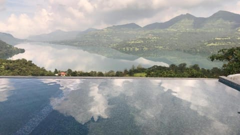 Natural landscape, Lake view, Mountain view, Swimming pool