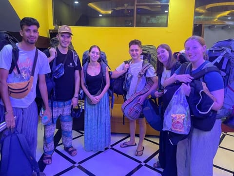 group of guests