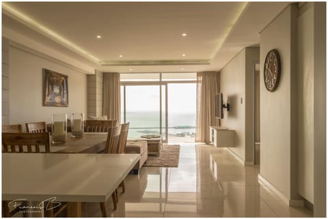 Living room, Seating area, Dining area, Sea view