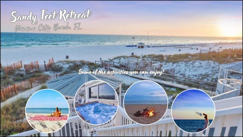 Day, Beach, Text overlay, Sea view