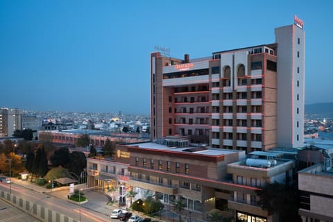 Property building, Night, Natural landscape, City view, Location, Parking