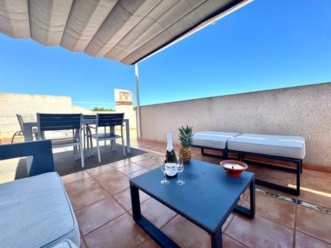 Patio, Day, Solarium, View (from property/room), Living room, Dining area