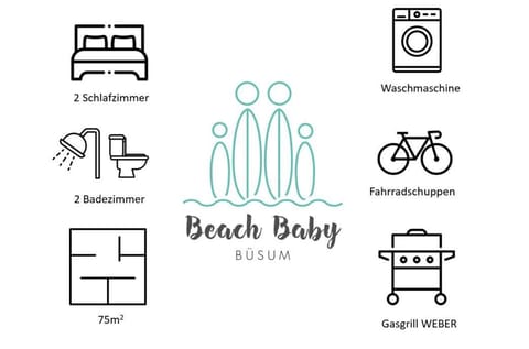 Ferienwohnung Beach Baby 1 Apartment in Büsum