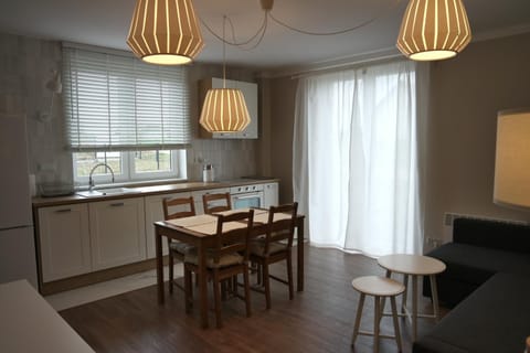 Kitchen or kitchenette, Dining area