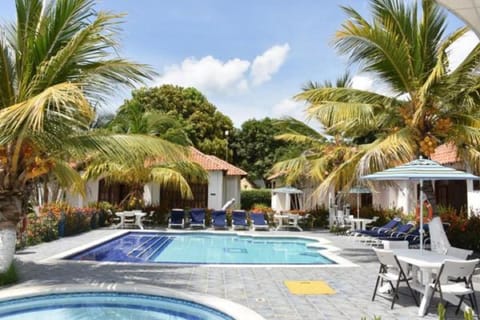 Patio, Day, Garden, Garden view, Pool view, Swimming pool, sunbed