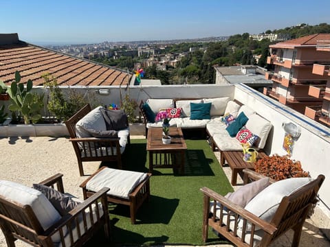 Day, View (from property/room), Balcony/Terrace, Balcony/Terrace, Living room, sunbed