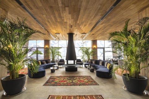 Lobby or reception, Lounge or bar, Mountain view