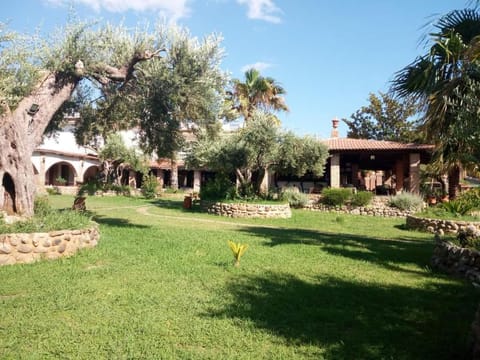 Property building, Natural landscape, Garden view