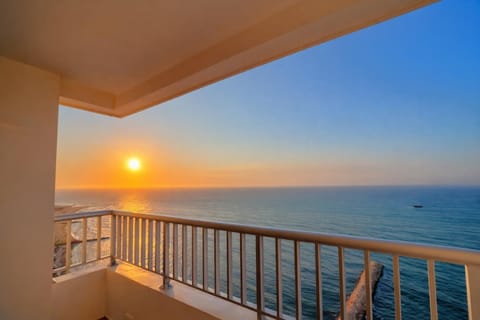 Sea view, Sunset