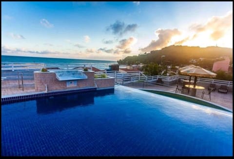 Pool view, Swimming pool, Sunset
