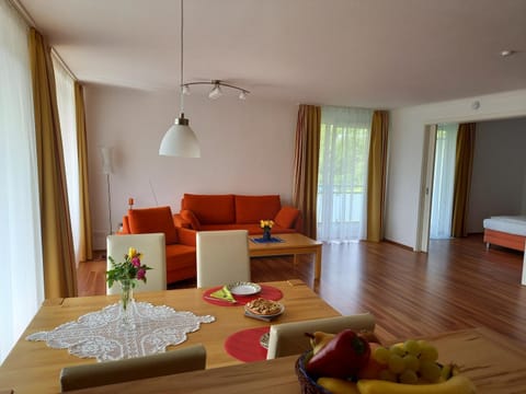 Living room, Seating area, Dining area