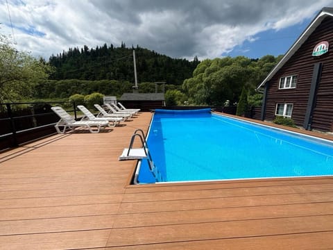 Day, Mountain view, Pool view, Swimming pool, sunbed