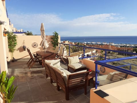 View (from property/room), Balcony/Terrace, Seating area, Dining area