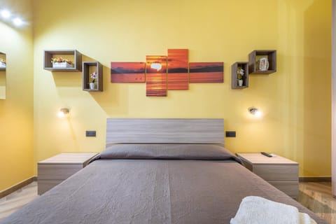 Property building, Living room, Bedroom
