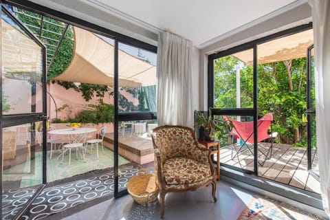 Patio, Balcony/Terrace, Living room, Garden view