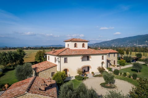 Property building, Bird's eye view, Garden view