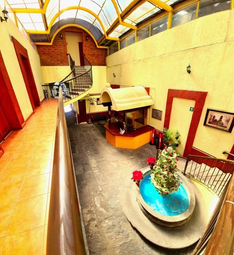 Patio, Lobby or reception