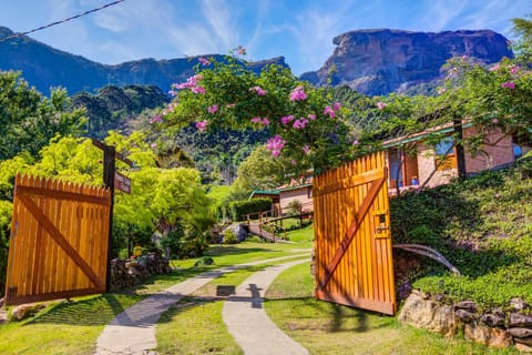 Garden, Mountain view