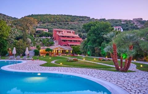 Property building, Pool view, Swimming pool