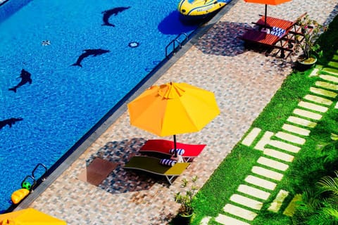 Garden, Aqua park, Pool view, Area and facilities, Swimming pool