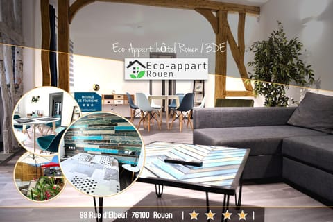 Eco-Appart'hôtel Rouen - BDE Apartment in Rouen