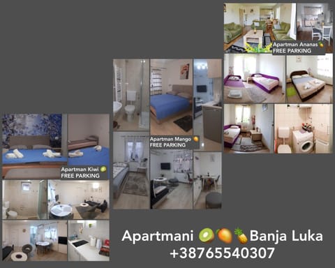 Apartman Mango Banja Luka center hospital Free parking Apartment in Federation of Bosnia and Herzegovina