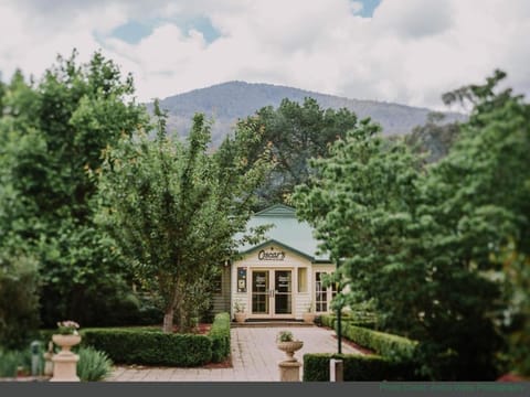 Property building, Natural landscape, Garden view, Mountain view