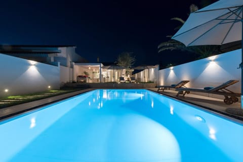 Property building, Night, Other, Pool view, Swimming pool