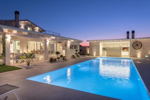 Property building, Night, Other, Pool view, Swimming pool