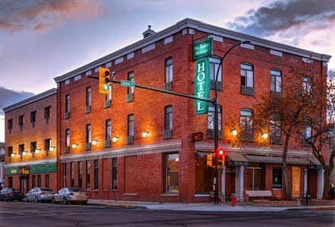 Property building, Sunset