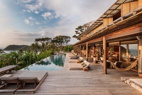 Natural landscape, Balcony/Terrace, Pool view, Swimming pool