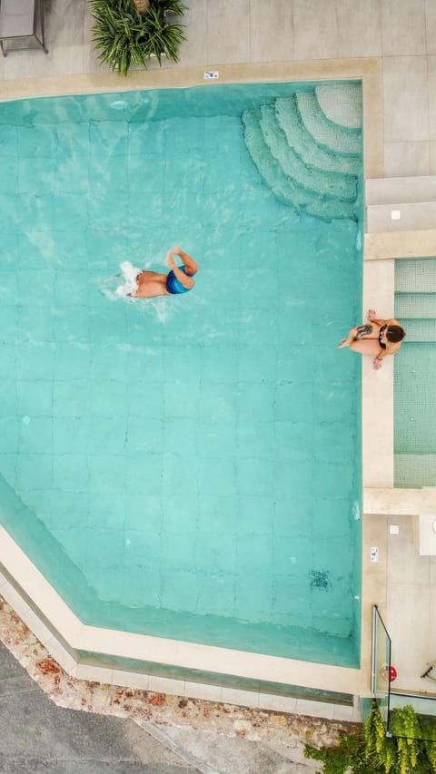 People, Decorative detail, Swimming pool