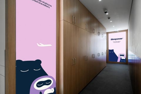 Sleepover Terminal 3, Concourse C - formerly sleep 'n fly Capsule hotel in Al Sharjah