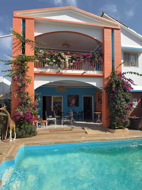 Property building, Pool view