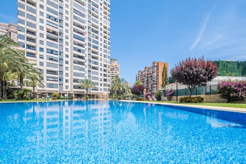 Property building, Day, Garden, City view, Garden view, Pool view, Swimming pool