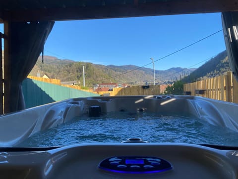 Natural landscape, Hot Tub, Mountain view
