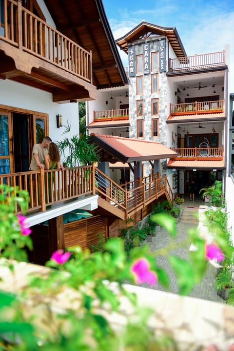 Property building, Patio, Spring, Day, View (from property/room), Balcony/Terrace