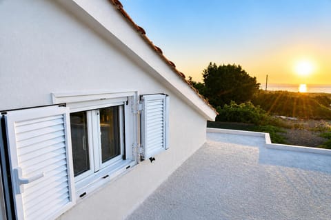 Property building, Natural landscape, View (from property/room), Sea view, Sunset