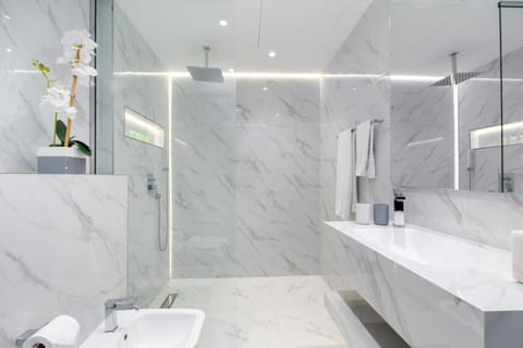 Shower, Toilet, Bathroom, towels