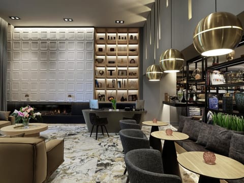 Restaurant/places to eat, Living room, Lobby or reception, Lounge or bar, Seating area