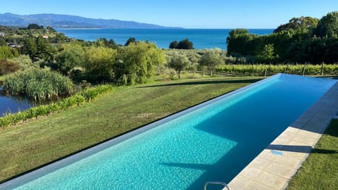 Pool view, Sea view, Swimming pool