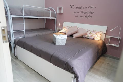 Bed, Photo of the whole room, bunk bed, Family