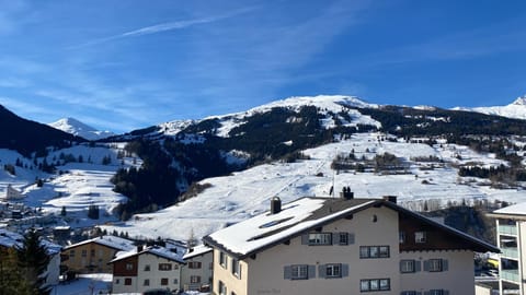 Property building, Winter, Mountain view